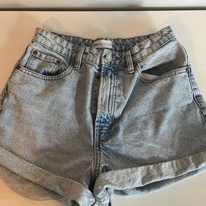Zara denim shorts